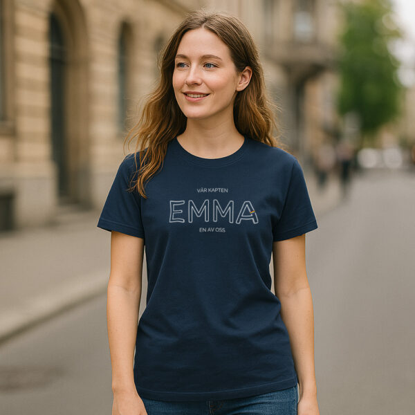 Vår kapten Emma
